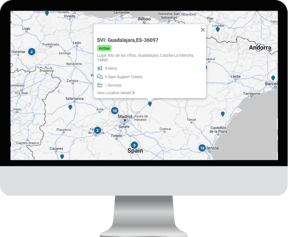 Command Center 2.0 Map View Desktop Demo - Graphic